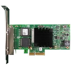 Dell adapter sieciowy i350 Quad Port 1GbE Base-T Adapter PCIe Full Height (540-BDIJ)