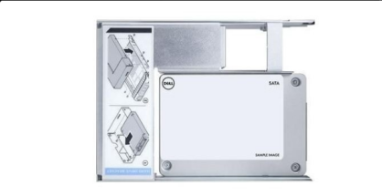 Dell dysk twardy 480GB SSD SATA 2,5" w obudowie 3,5" (345-BDZB)